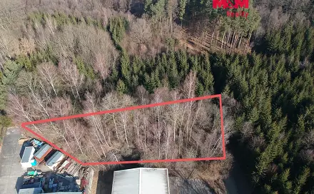 Prodej pozemku 1 173 m², Jindřichův Hradec - Otín