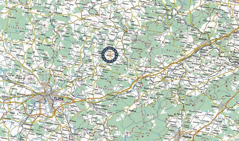 Prodej pole 43 234 m², Hlohovice – náhled fotky 5
