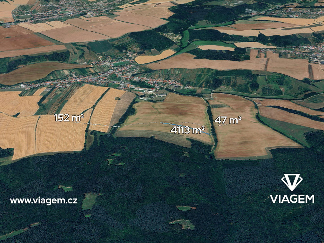 Prodej pole 2 156 m²