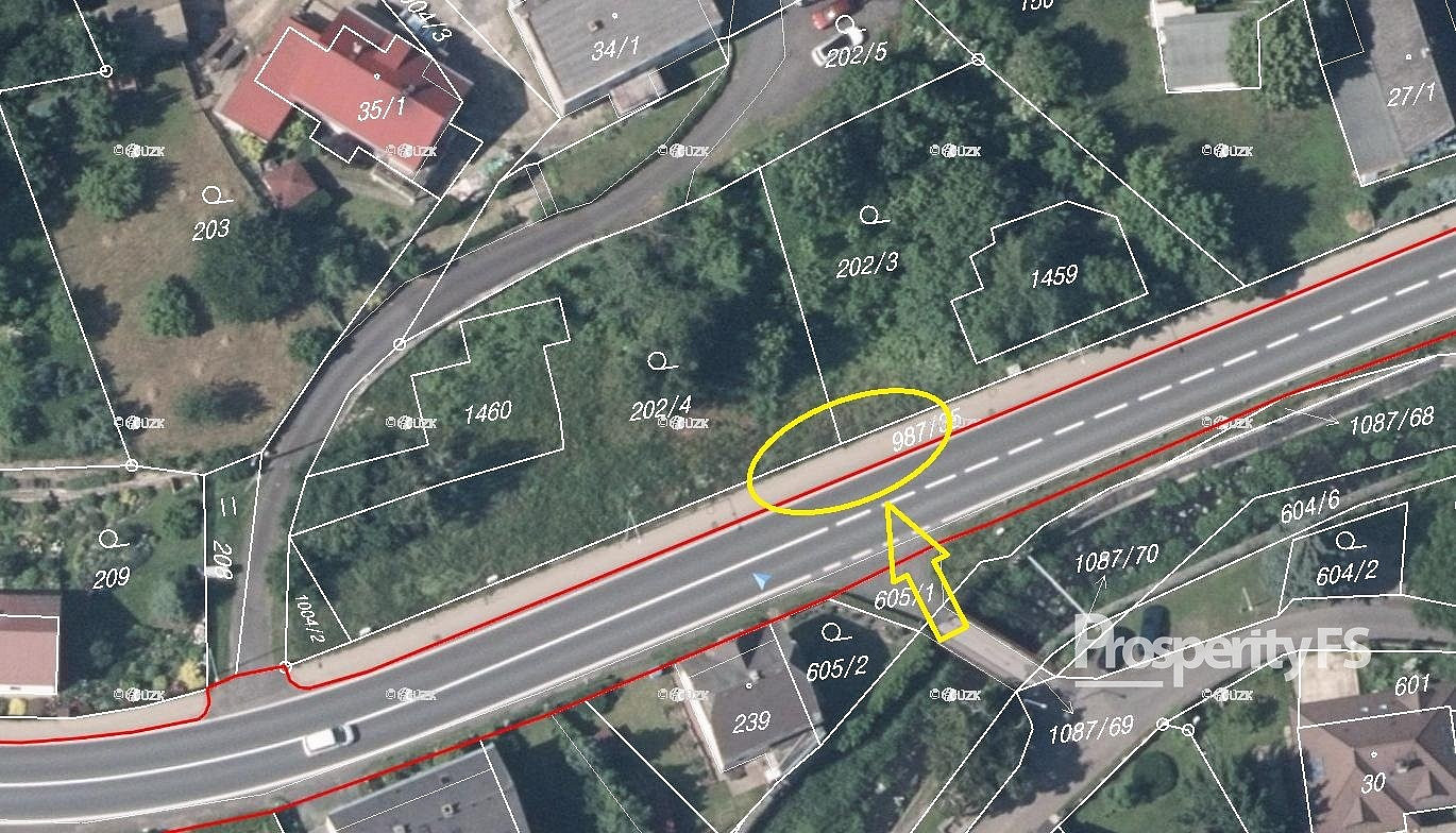 Prodej stavebního pozemku 1 957 m² – fotografie 2