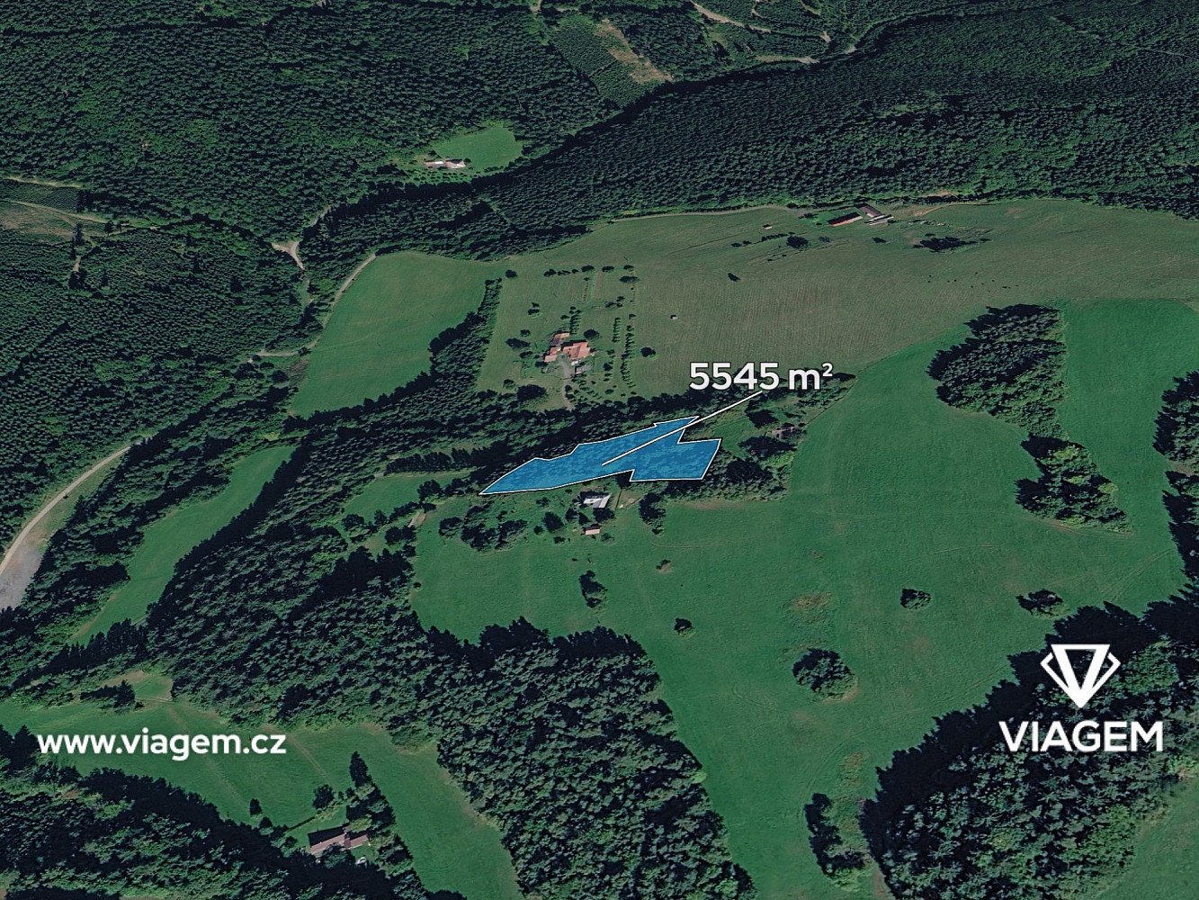 Prodej lesa 4 990 m²