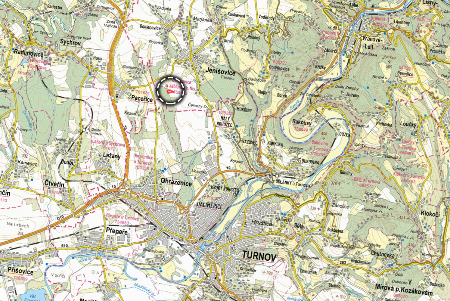 Prodej pole 6 371 m² – pohled 3