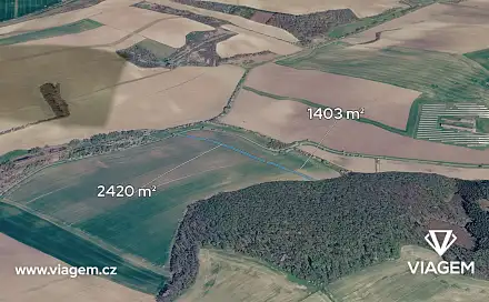 Prodej pole 637 m², Kunkovice, okres Kroměříž
