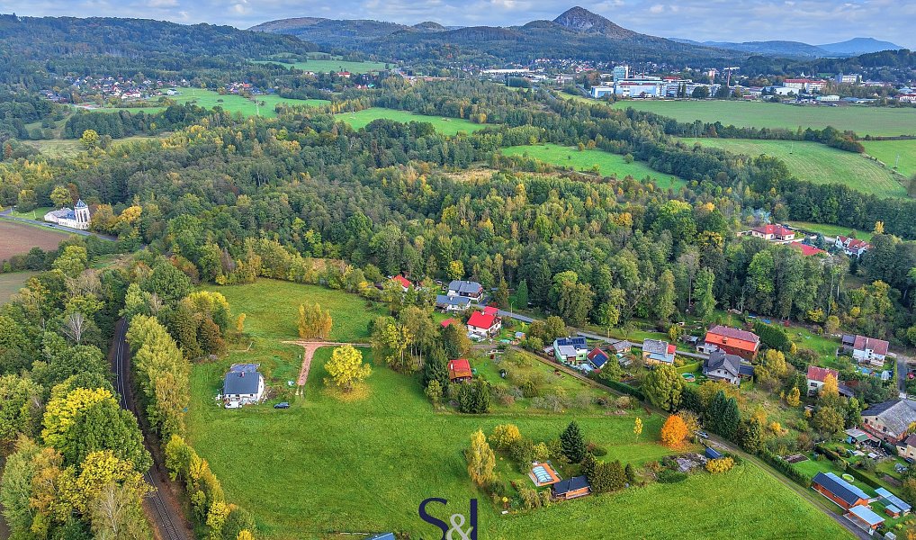 Prodej stavebního pozemku 3 584 m², Skalice u České Lípy – náhled fotky 6
