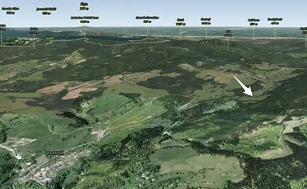 Prodej louky 1 325 m², Branná, okres Šumperk