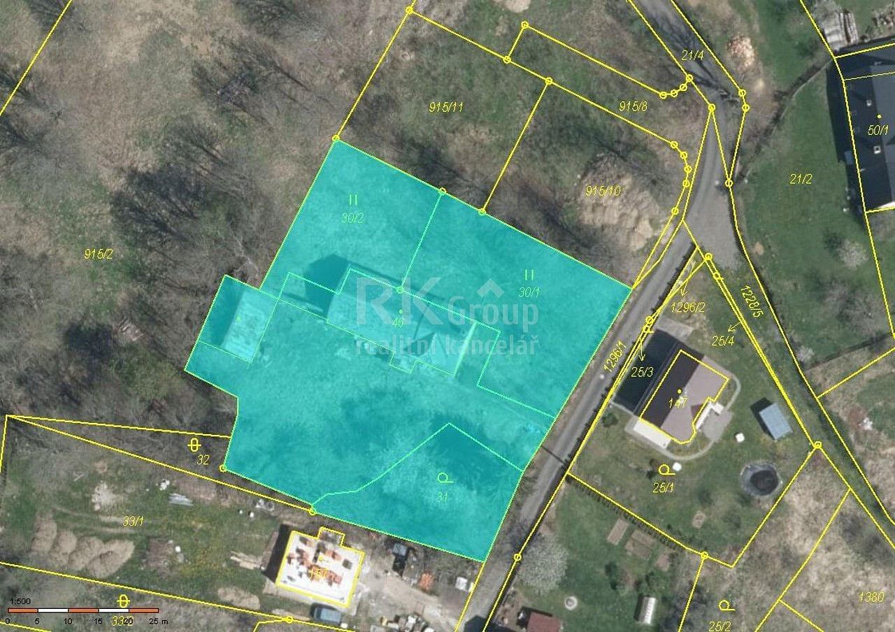 Prodej stavebního pozemku 2 552 m² – fotografie 3