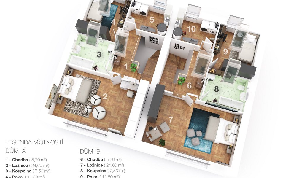 Prodej domu 393 m² s pozemkem 881 m², Benátky nad Jizerou – náhled fotky 16