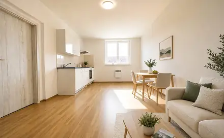 Prodej bytu 1+kk 38 m², Mládežnická, Mšené-lázně, okres Litoměřice