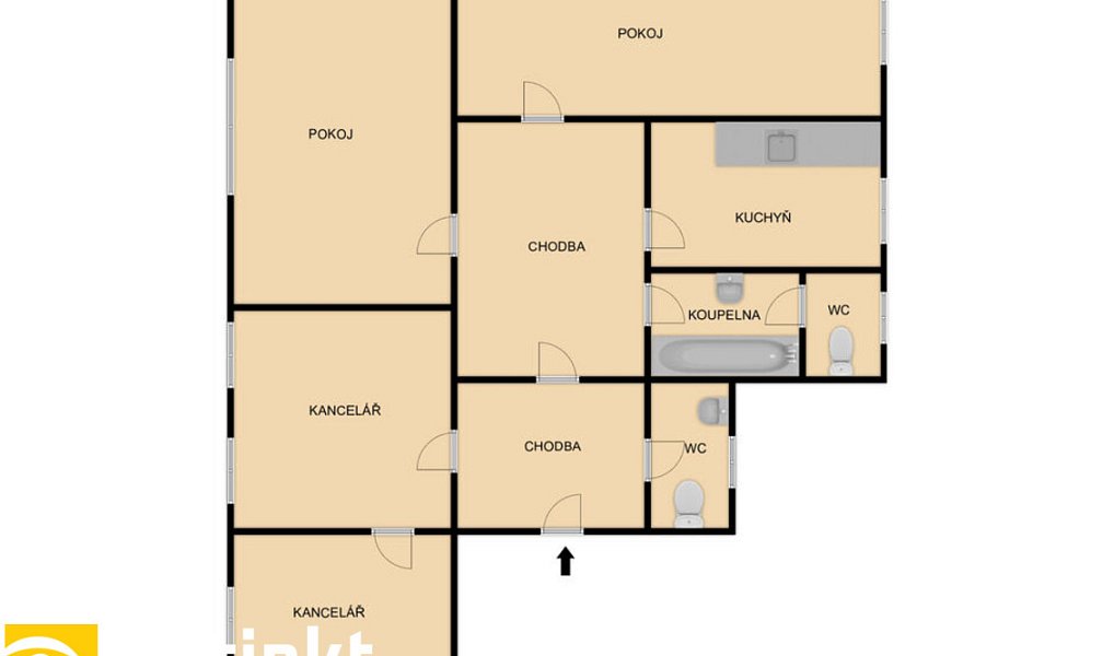 Pronájem kanceláře 100 m², Plzeň – náhled fotky 2