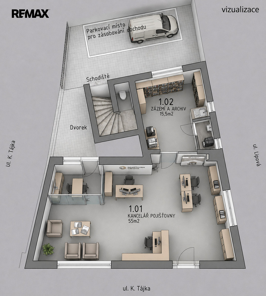 Pronájem komerčního objektu (jiného typu) 55 m² — photo 4