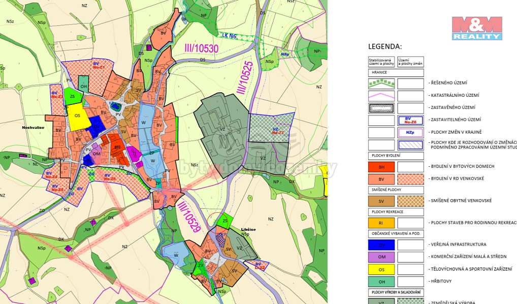 Prodej stavebního pozemku 6 734 m², Nechvalice – náhled fotky 3