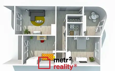 Prodej bytu 3+1 92 m², Handkeho, Olomouc - Nové Sady