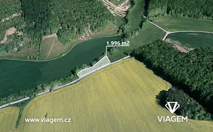 Prodej louky 1 996 m², Nedachlebice, okres Uherské Hradiště
