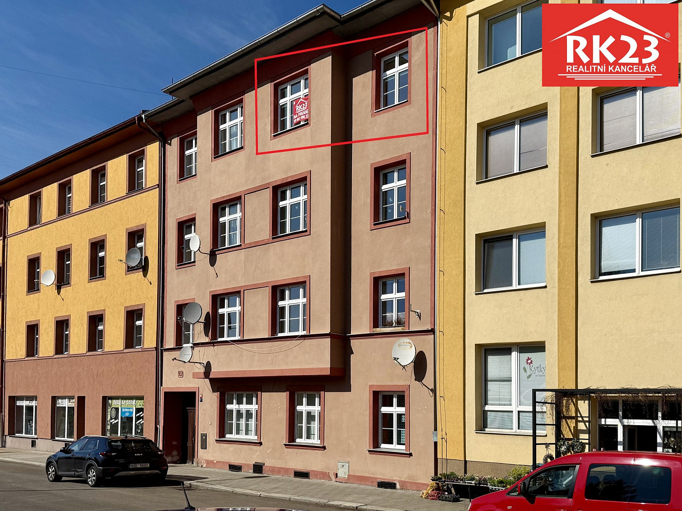 Prodej bytu 2+1 70 m²