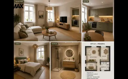Prodej bytu 2+1 75 m², Svatoplukova, Prostějov