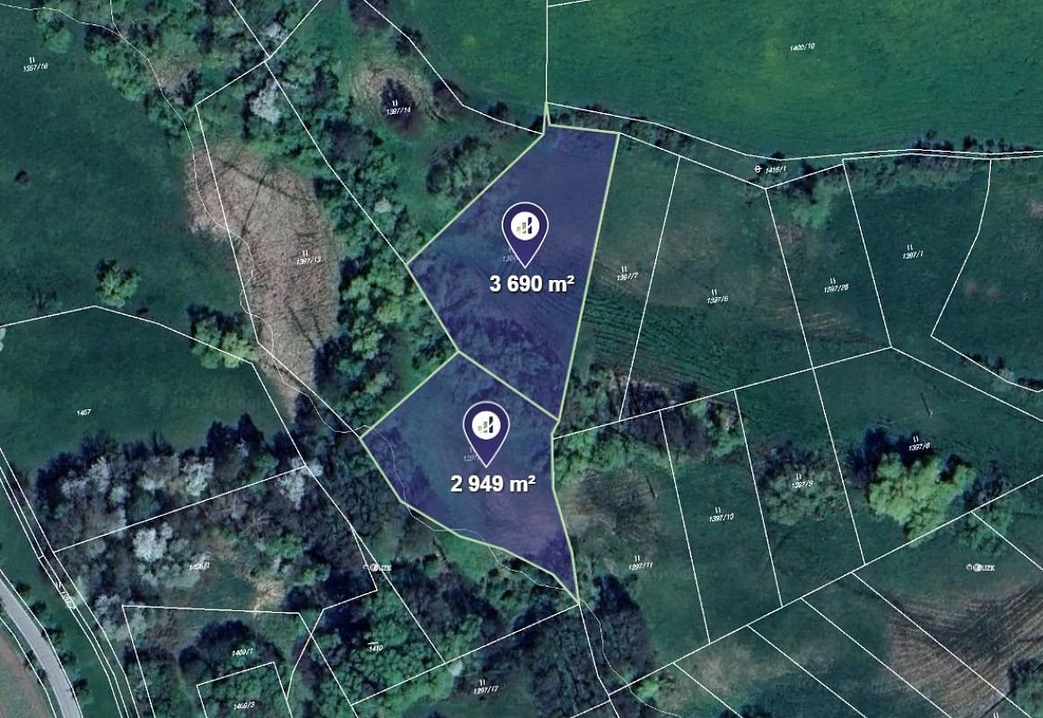 Prodej louky 6 639 m²