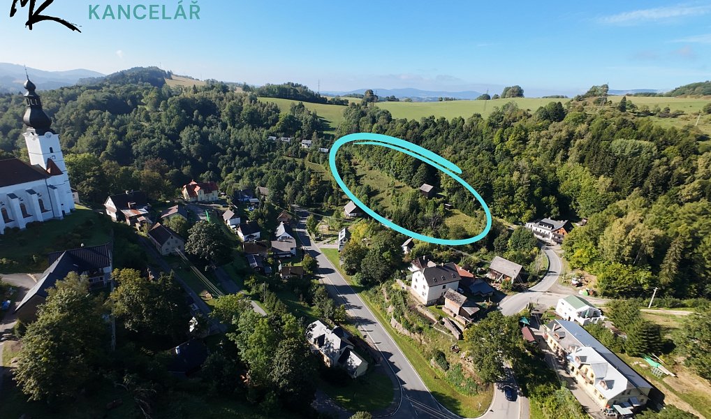 Prodej stavebního pozemku 3 323 m², Branná – náhled fotky 4