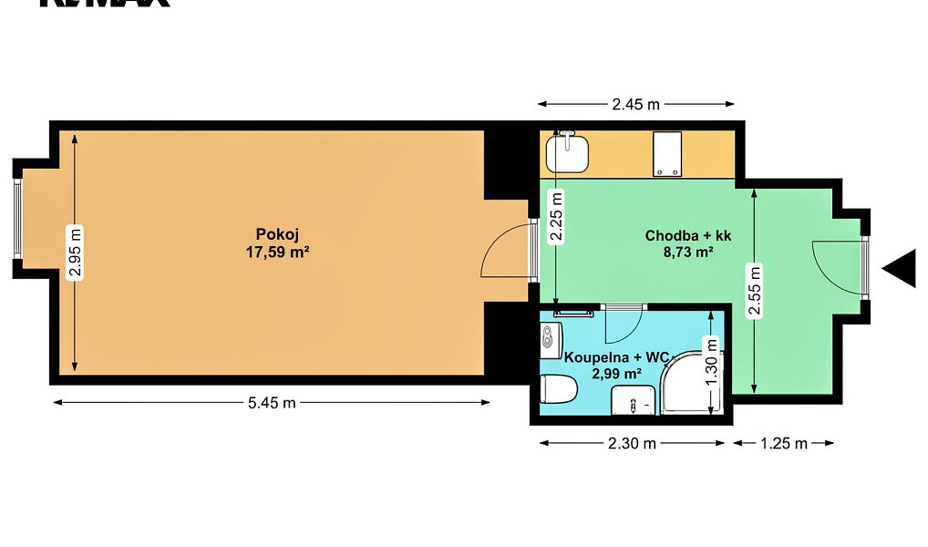 Prodej bytu 1+kk 31 m², Praha – náhled fotky 5