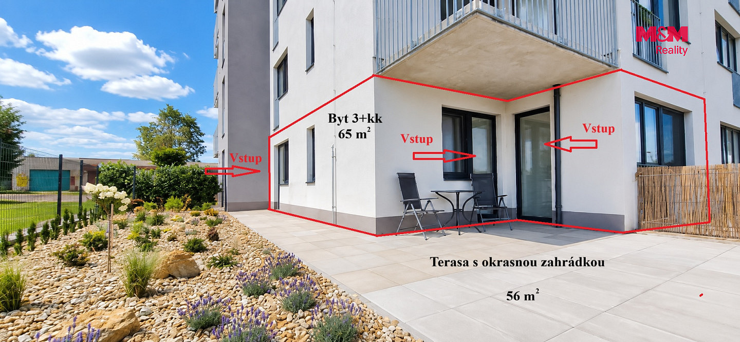 Pronájem bytu 3+kk 65 m² – fotografie 2