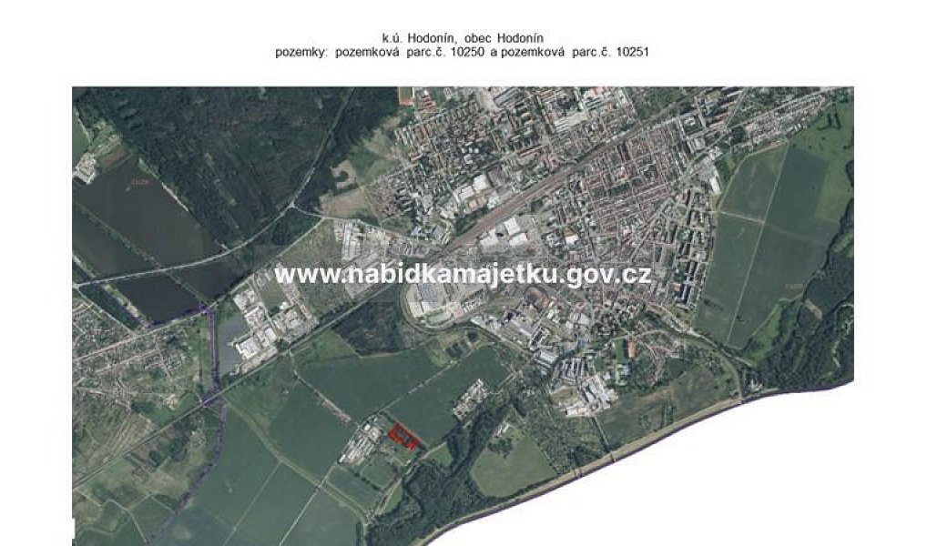 Prodej pozemku, 15621 m², Hodonín