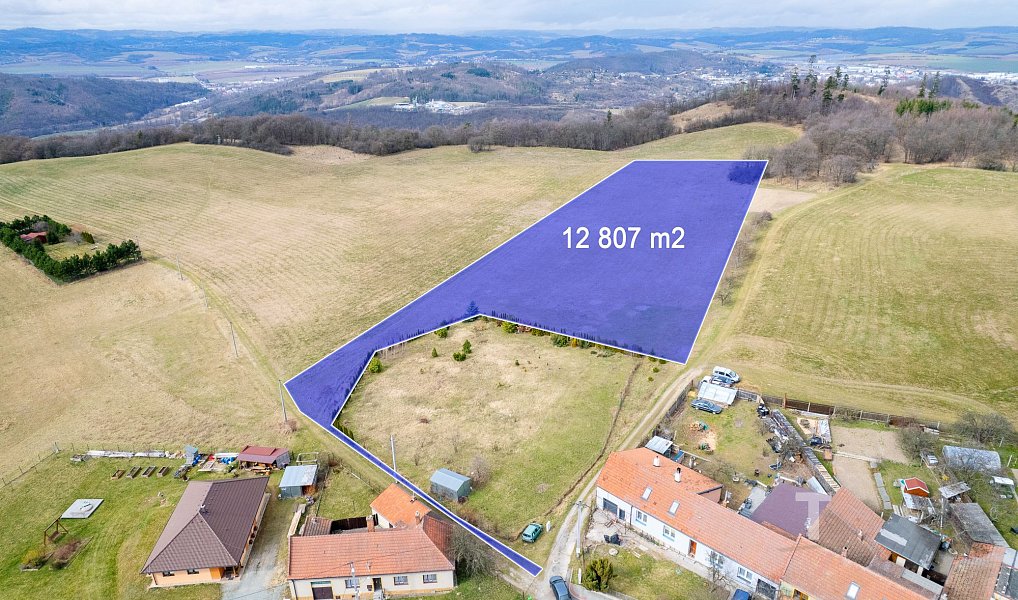 Prodej stavebního pozemku 12 807 m², Újezd u Boskovic – náhled fotky 4