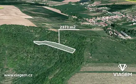 Prodej zahrady 232 m², Kelčany, okres Hodonín