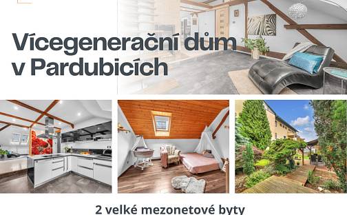 Prodej domu 258 m² s pozemkem 320 m², Pichlova, Pardubice - Zelené Předměstí