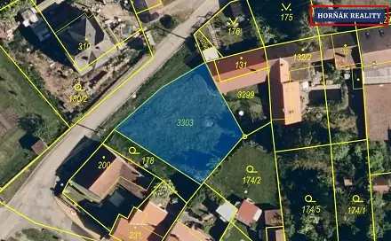 Prodej stavebního pozemku 509 m², Hvězdlice - Nové Hvězdlice, okres Vyškov
