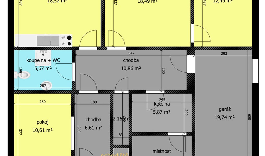 Prodej domu 191 m² s pozemkem 775 m², Vrbová Lhota – náhled fotky 3