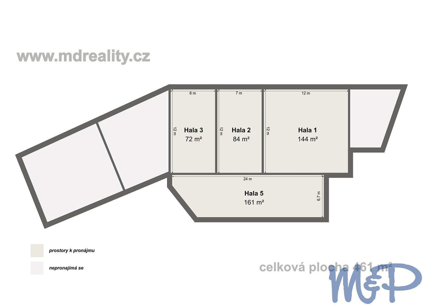 Pronájem výrobních prostor 461 m² – fotografie 4