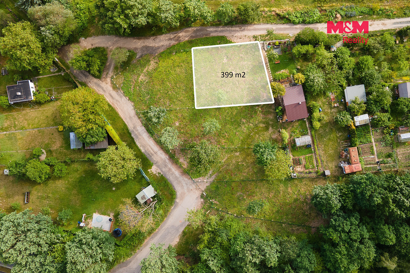 Prodej zahrady 399 m² – fotografie 3