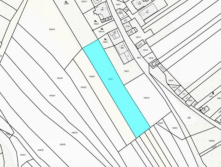 Prodej pole 2 375 m² – pohled 5