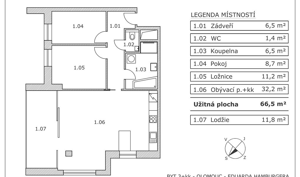 Prodej bytu 3+kk 62 m², Olomouc – náhled fotky 28