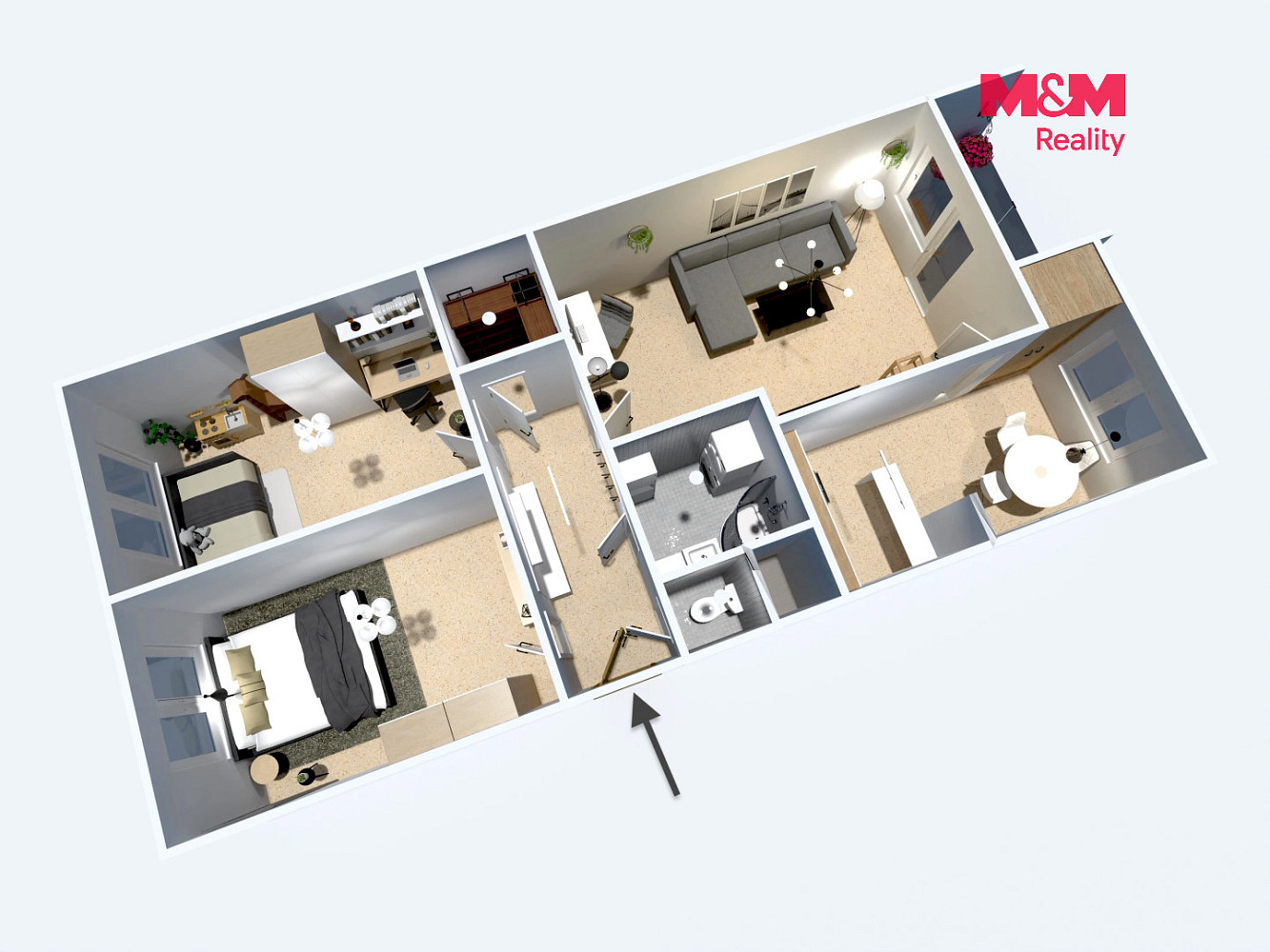Prodej bytu 3+1 70 m² — photo 2
