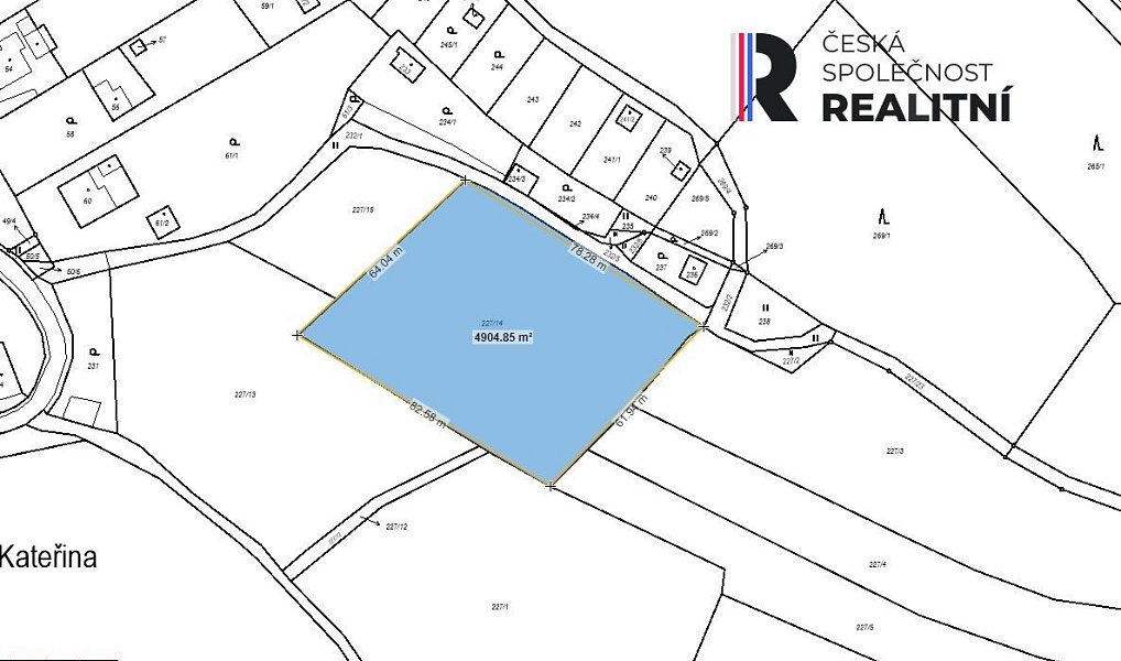 Prodej pole 4 998 m², Šebrov-Kateřina – náhled fotky 5