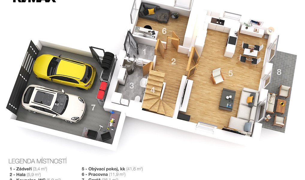 Prodej domu 180 m² s pozemkem 679 m², Veleň – náhled fotky 23
