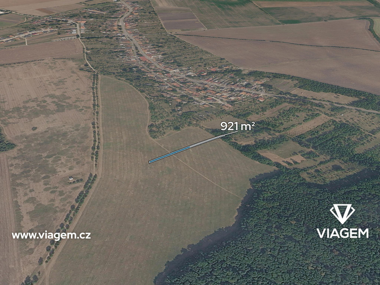 Prodej pole 921 m²