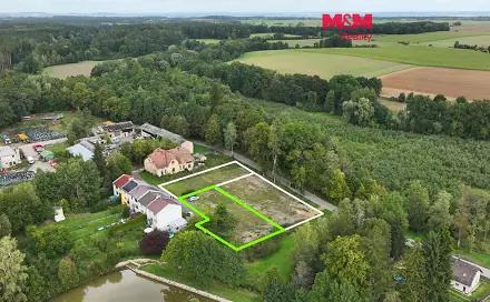 Prodej stavebního pozemku 1 060 m², Zbýšov - Klucké Chvalovice, okres Kutná Hora
