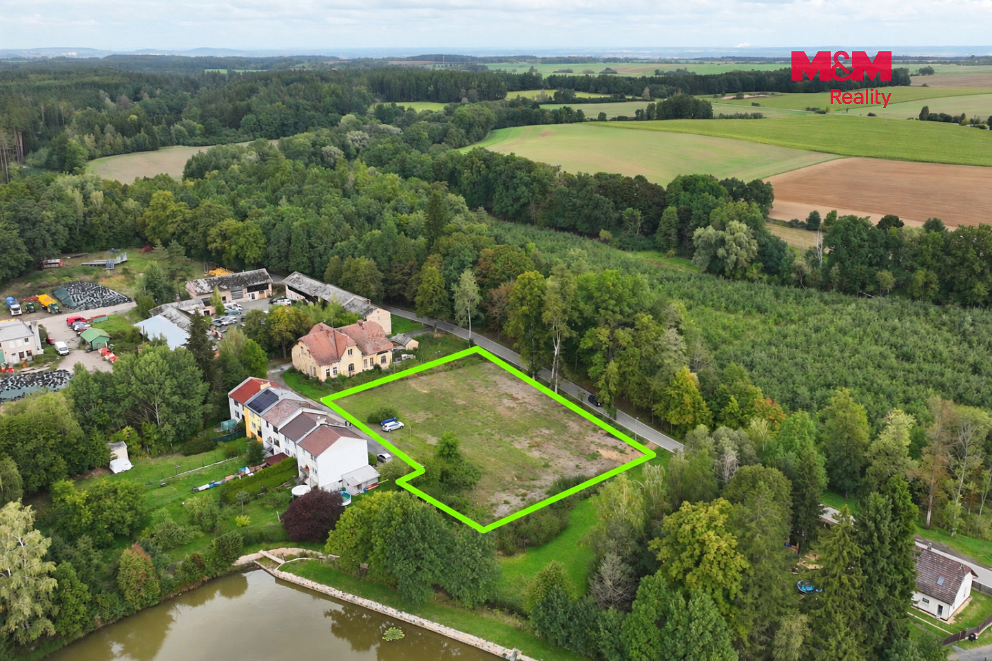 Prodej stavebního pozemku 3 180 m² – fotografie 3