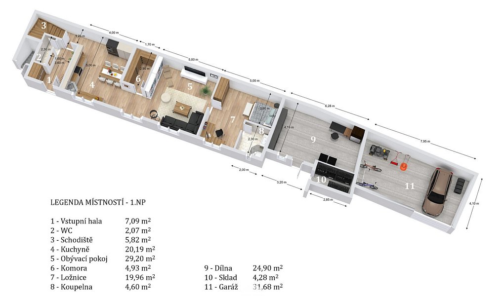 Prodej domu 238 m² s pozemkem 1 218 m², Malešovice – náhled fotky 52