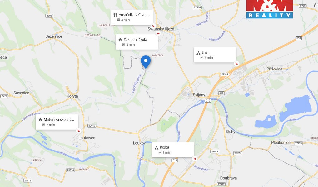 Prodej stavebního pozemku 33 850 m², Svijanský Újezd – náhled fotky 12