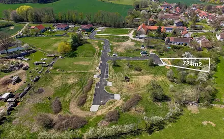 Prodej stavebního pozemku 724 m², Dobev, okres Písek