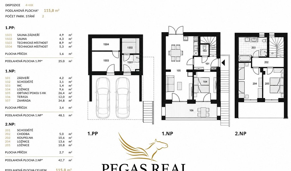 Prodej chaty/chalupy 116 m² s pozemkem 120 m², Loučná nad Desnou – náhled fotky 17