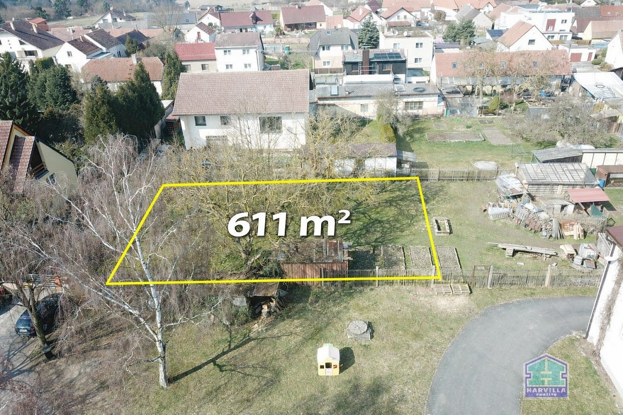 Prodej stavebního pozemku 611 m²