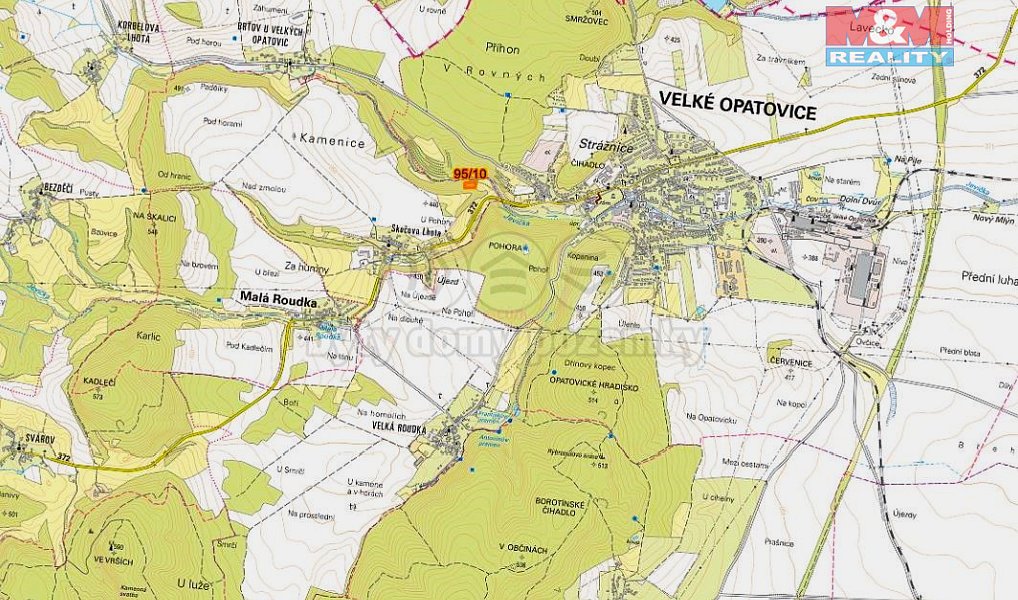 Prodej lesa 2 625 m², Malá Roudka – náhled fotky 2