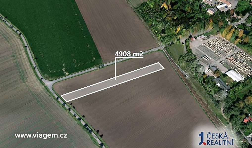 Prodej pole 306 m², Chrudim – náhled fotky 2