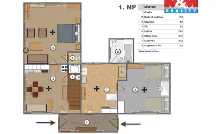 Prodej domu 170 m² s pozemkem 5 936 m², Sedlec-Prčice - Malkovice, okres Příbram