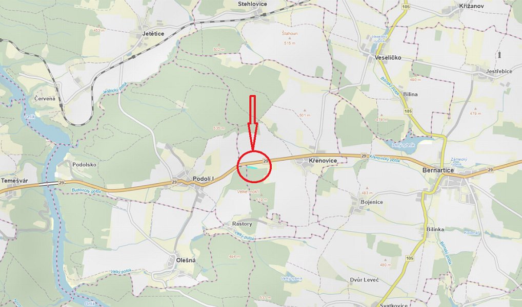 Prodej lesa 5 088 m², Křenovice – náhled fotky 10