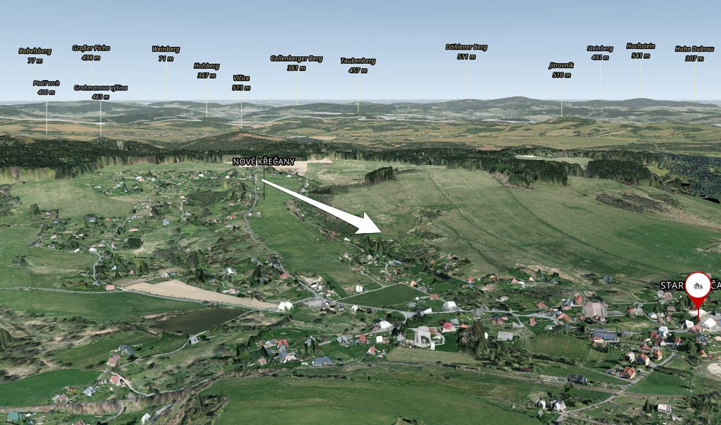 Prodej louky, 15164 m², Děčín, Staré Křečany