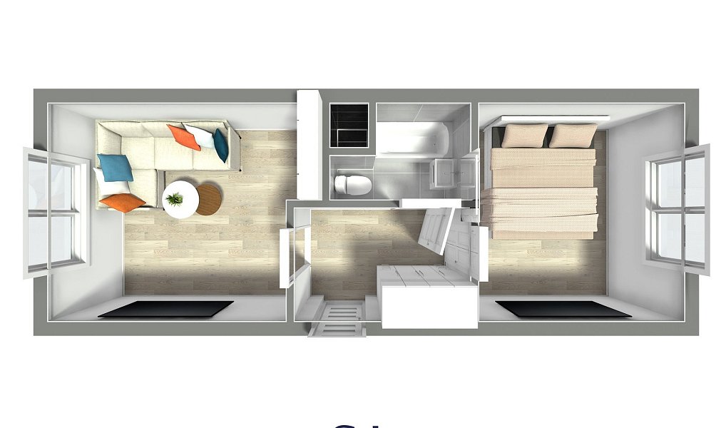 Pronájem bytu 2+kk 41 m², Česká Lípa – náhled fotky 7
